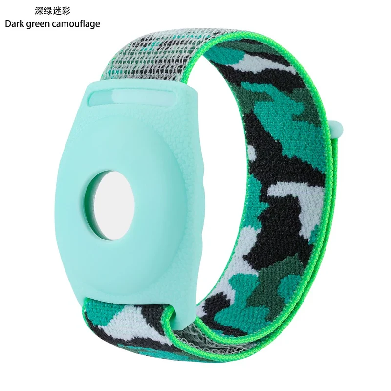 Applicable to Apple Airtag Tracker Protective Case Anti-Loss Alarm Device Protective Case Apple Locator Nylon Protective Case