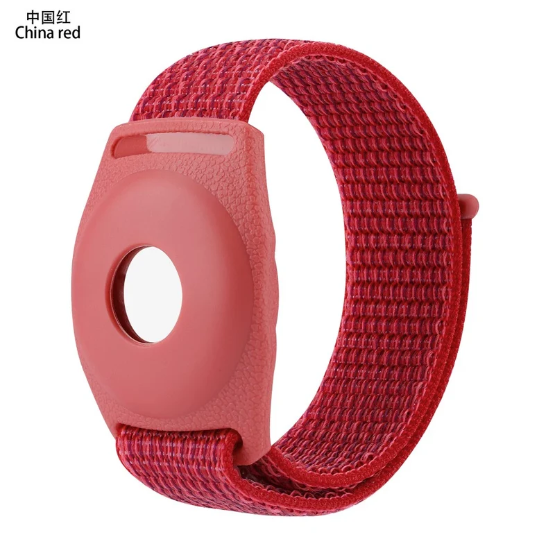 Applicable to Apple Airtag Tracker Protective Case Anti-Loss Alarm Device Protective Case Apple Locator Nylon Protective Case