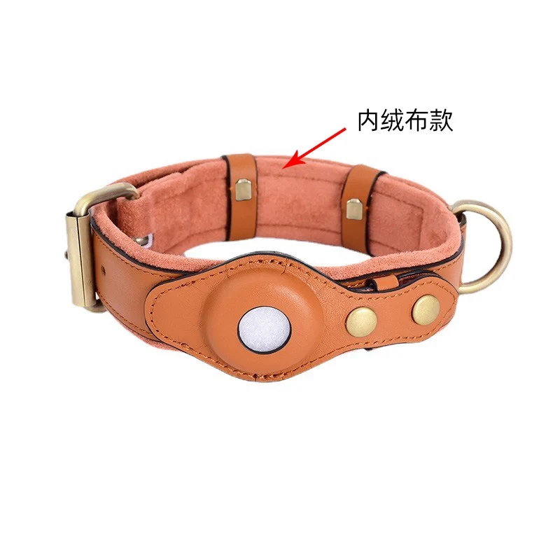 Airtag Dog Collar Large Dog Tracker Positioning Collar Huawei Hand Holding Rope Protective Case Apple Anti-Lost Collar