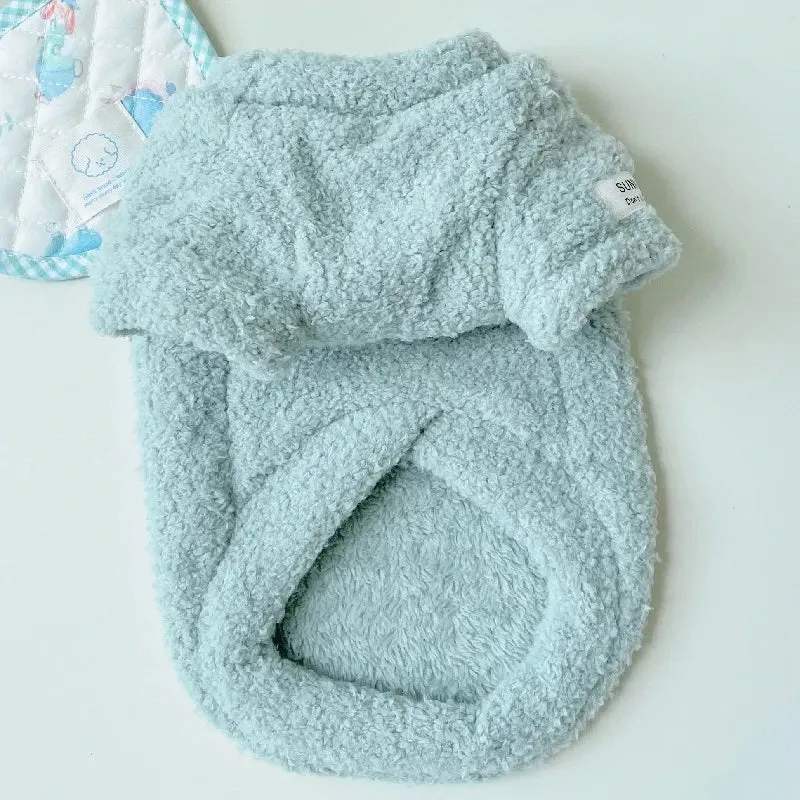 Dog Sweater for Small Dogs Winter Warm Solid Color Pet Sweater for Small Medium Dogs Dachshund Puppy Clothes Dog Supplies