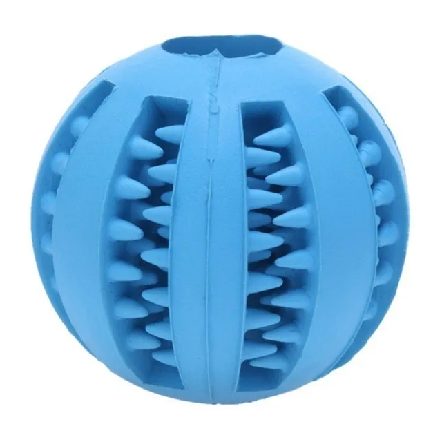5/7/11cm Pet Dog Toys Extra-tough Rubber Jump Toy Interactive Elasticity Ball Dog Chew Toys For Dog Tooth Cleaning Treat Ball
