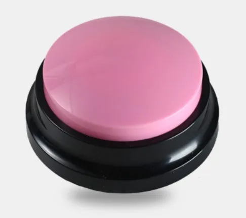 Dog Communication Buttons Voice Recording Button for Pet Training Buzzer 30 Second Record Playback Funny Gift for Talking