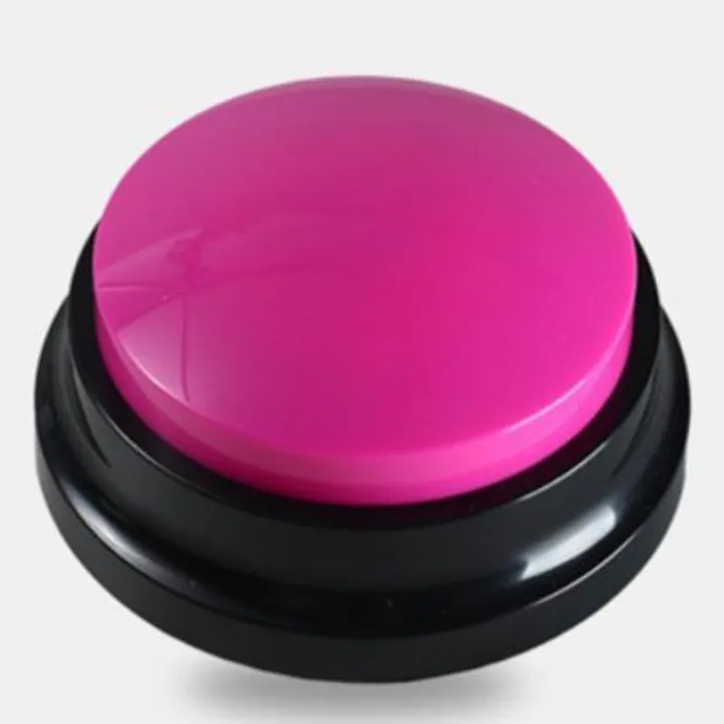 Dog Communication Buttons Voice Recording Button for Pet Training Buzzer 30 Second Record Playback Funny Gift for Talking