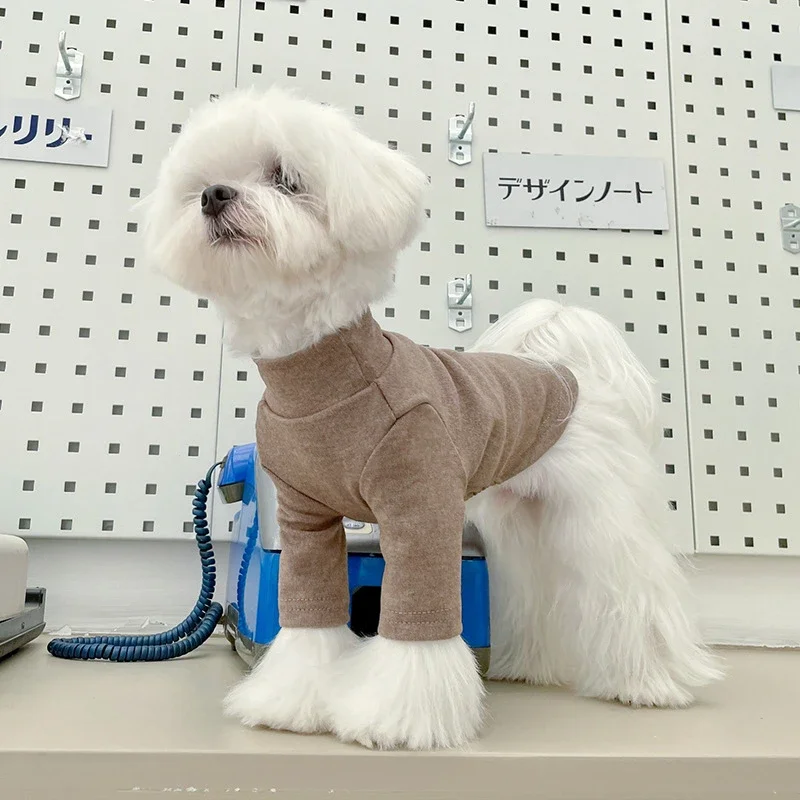 Dog Hoodies Clothes Soft Cotton Pet Clothing Breathable Fit Puppy Cat Pullover Costume Coat Chihuahua Bulldog Shirt Accessories