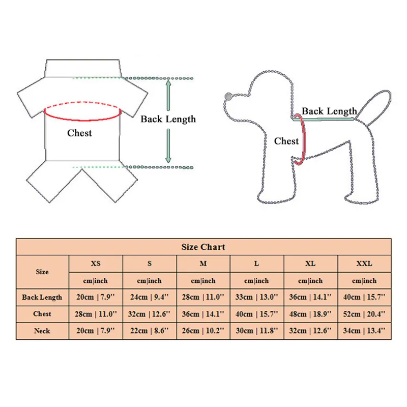 Winter Warm Dog Clothes For Small Dogs Windproof Dog Down Jacket Solid Color Dogs Coat Jacket Padded Clothing Chihuahua Clothes