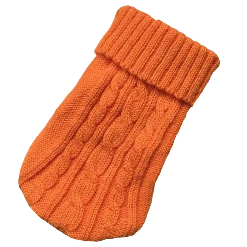 Dog Winter Clothes Knitted Pet Clothes for Small Medium Dogs Chihuahua Puppy Pet Sweater Yorkshire Pure Dog Sweater Ropa Perro