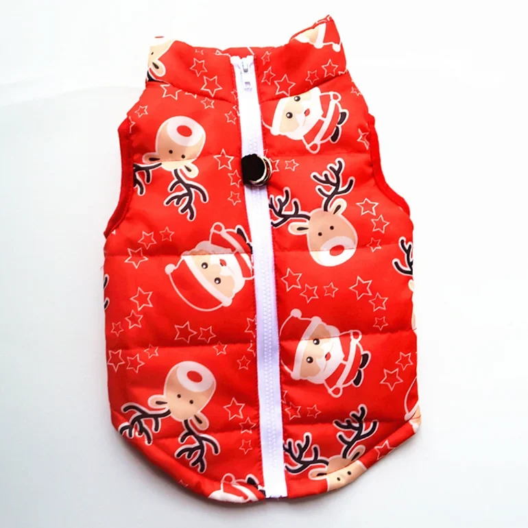 Warm Dog Clothes Windproof Winter Pet Dog Coat Jacket Padded Clothing for Yorkie Chihuahua Puppy Cat Outfit Vest Pet Products