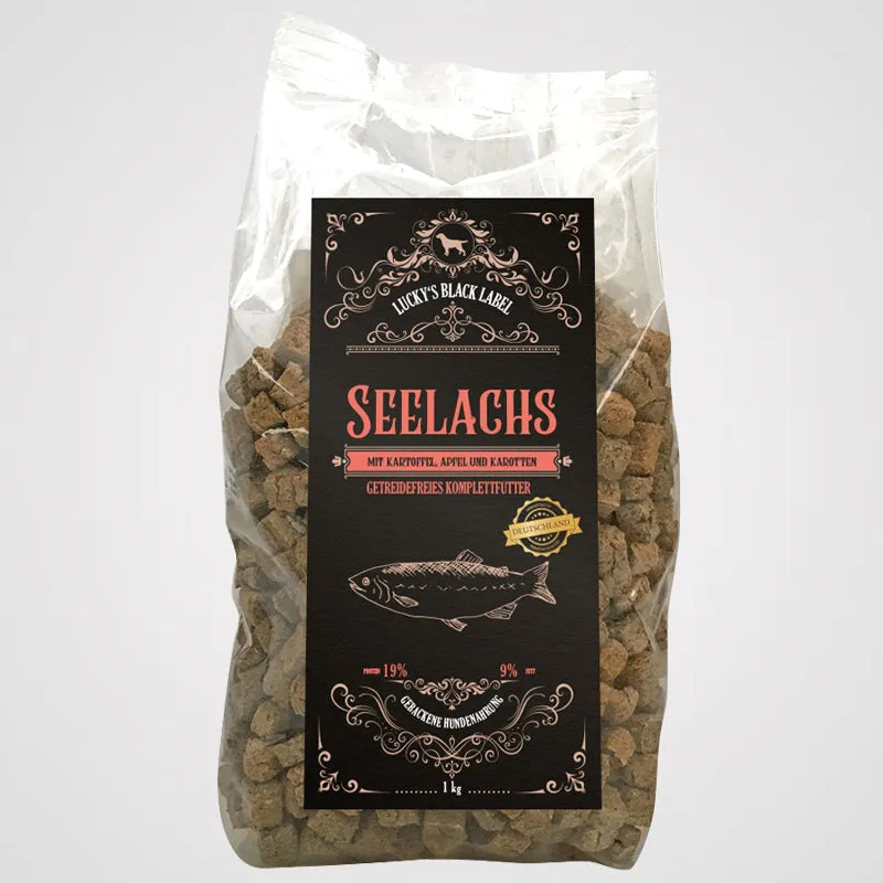 BLACK LABEL - Seelachs | getreidefreies Premiumtrockenfutter, ofengebacken
