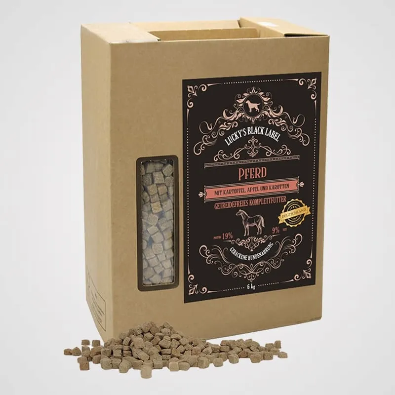 BLACK LABEL - Pferd | getreidefreies Premiumtrockenfutter, ofengebacken
