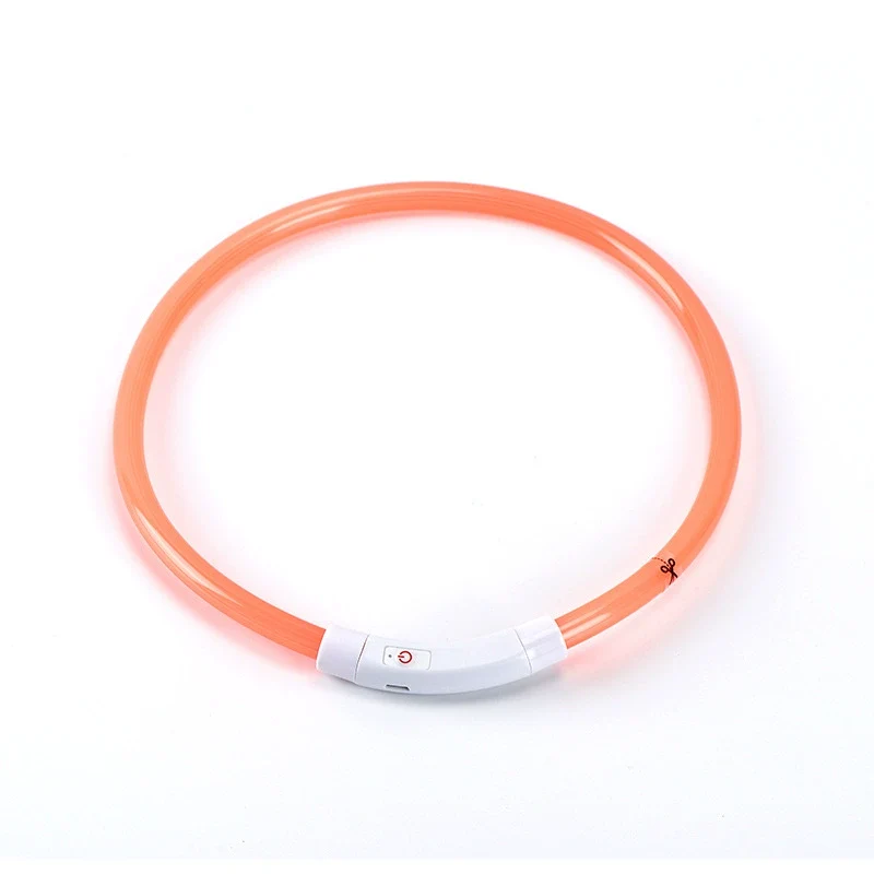 Dog Luminous Collar Night Walking Dog Luminous Night Light Big and Small Dogs Anti-Lost Charging Pet Collar Collar