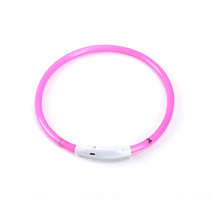 Dog Luminous Collar Night Walking Dog Luminous Night Light Big and Small Dogs Anti-Lost Charging Pet Collar Collar