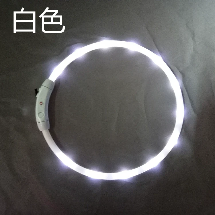 Teddy Rechargeable Luminous Golden Retriever Samoyed Dog Collar