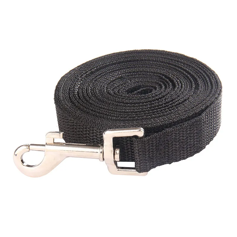1.5 1.8 3 6 10 15 20 30 50M Solid Dog Leash For Large Dogs Pet Puppy Walking Training Lead Rope Big Dog Nylon Rope Long Leashes