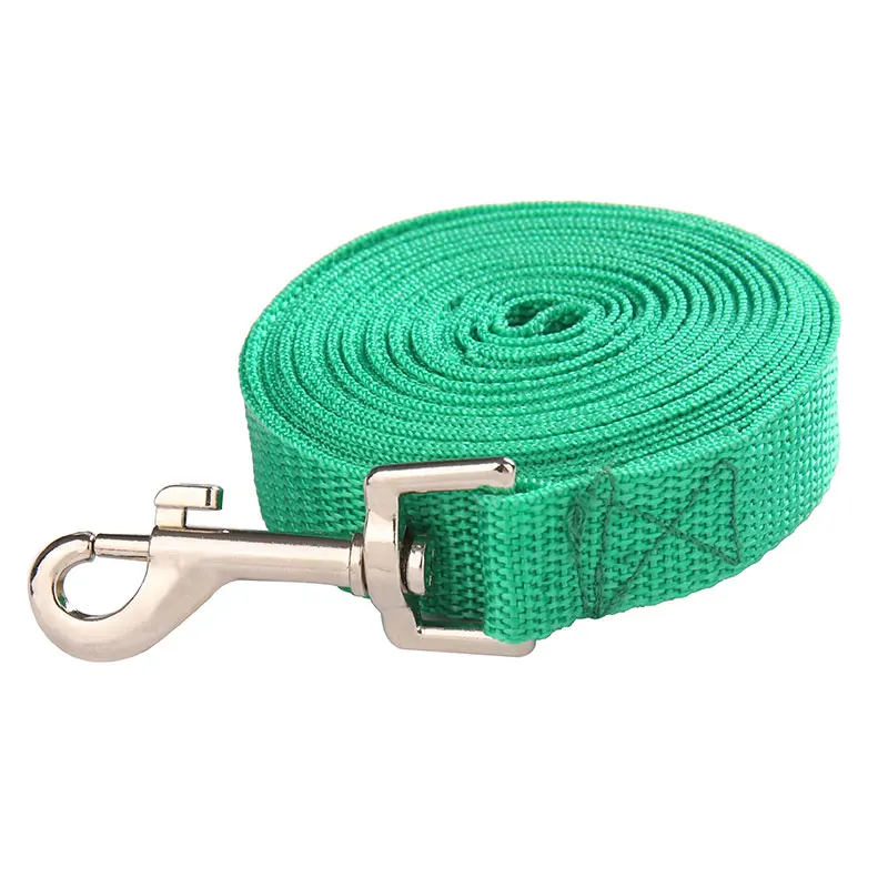 1.5 1.8 3 6 10 15 20 30 50M Solid Dog Leash For Large Dogs Pet Puppy Walking Training Lead Rope Big Dog Nylon Rope Long Leashes