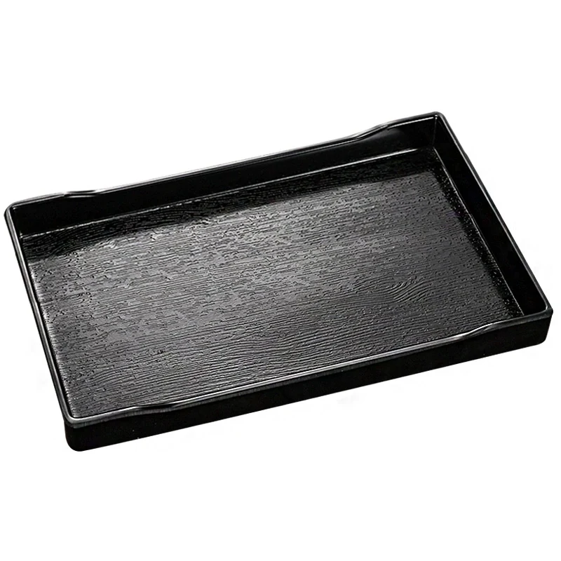 Plastic Tray Rectangular Hotel Guest Room Scandinavian Tea Tray Water Cup Tray Toiletries Storage Tray Commercial