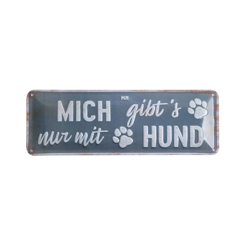 Blechschilder-Set 4-teilig