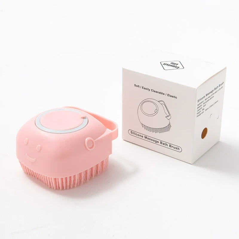 Pet Bath Massage Brush Cat and Dog Miracle Baby Sponge Filling Liquid Bath Brush Give Dogs and Cats a Bath All Products
