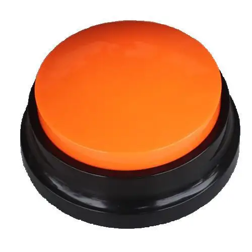 Voice Recording Button Dog Buttons for Communication Pet Training Buzzer 30 Second Record Playback Funny Gift for Study Office
