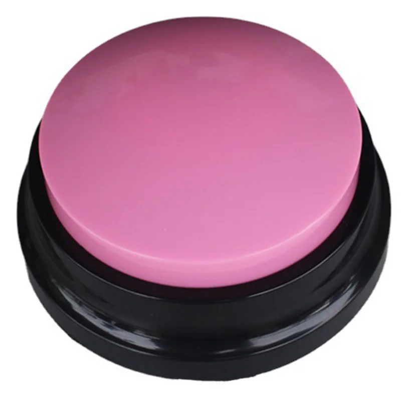 Voice Recording Button Dog Buttons for Communication Pet Training Buzzer 30 Second Record Playback Funny Gift for Study Office