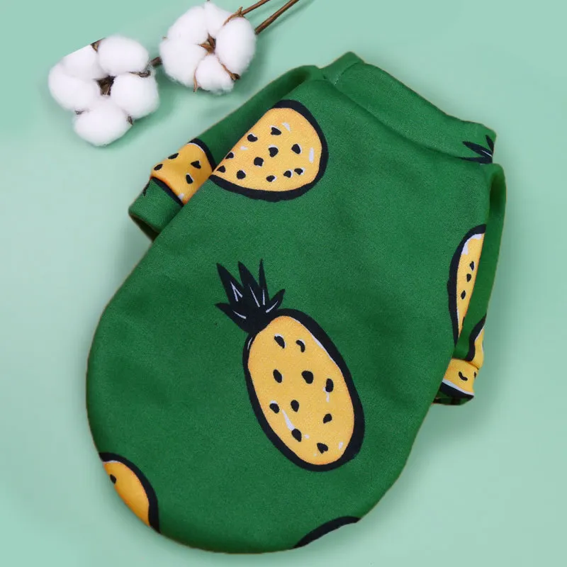 Small Dog Hoodie Coat Winter Warm Pet Clothes for Bulldog Chihuahua Shih Tzu Sweatshirt Puppy Cat Pullover Dogs
