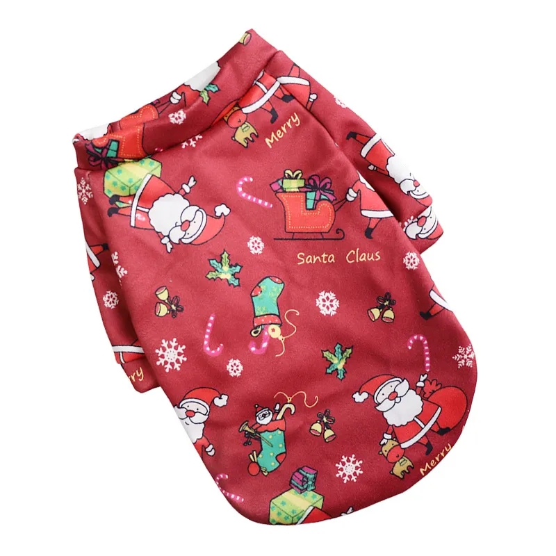 Small Dog Hoodie Coat Winter Warm Pet Clothes for Bulldog Chihuahua Shih Tzu Sweatshirt Puppy Cat Pullover Dogs