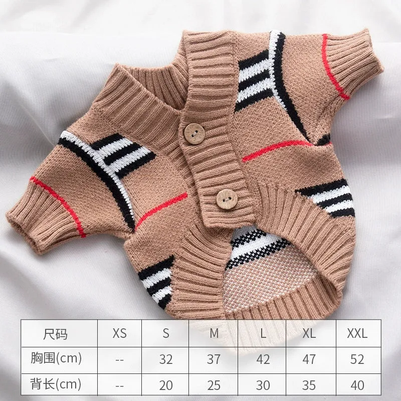 Teddy Sweater Cardigan VIP Maltese Pet