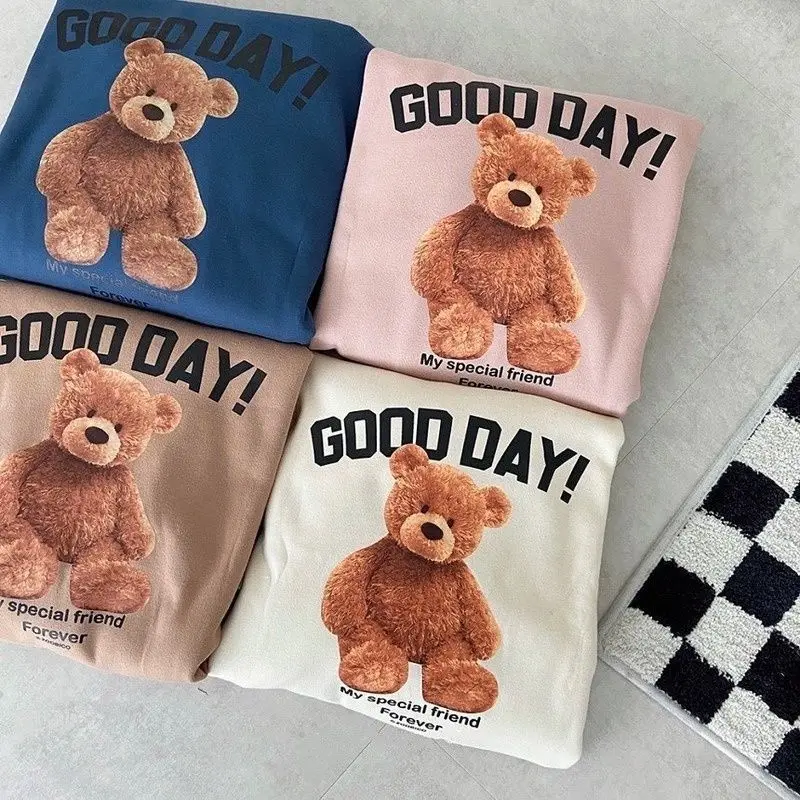 Dog Clothes Dog Costume Pet Clothes Cartoon Bear Pet Shirt Puppy Clothes Pet Vest Pet Clothes Dog Sport Shirt XS-XXL