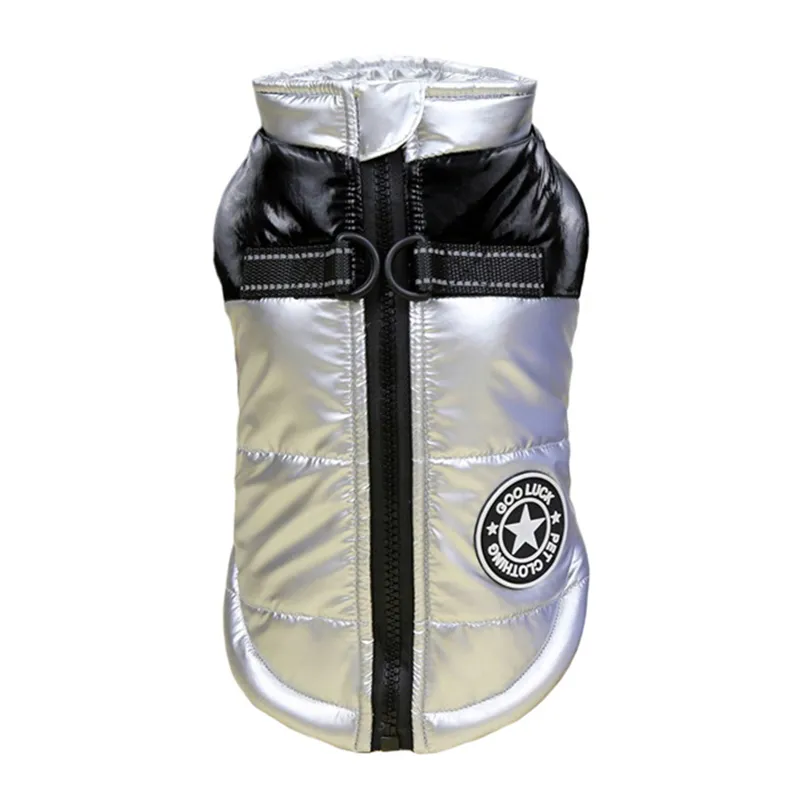 S-9XL Big Dog Jacket Waterproof Dog Clothes for Small Medium Large Dogs Winter Warm Pet Coat French Bulldog Costume Labrador Pug