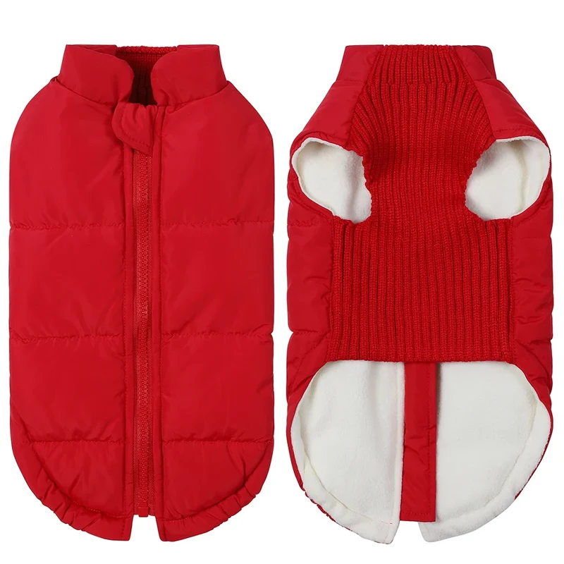 Winter Dog Clothes For Small Dog Warm Pet Dog Coat Jacket Windproof Padded Clothes Puppy Outfit Vest Yorkie Chihuahua Clothing