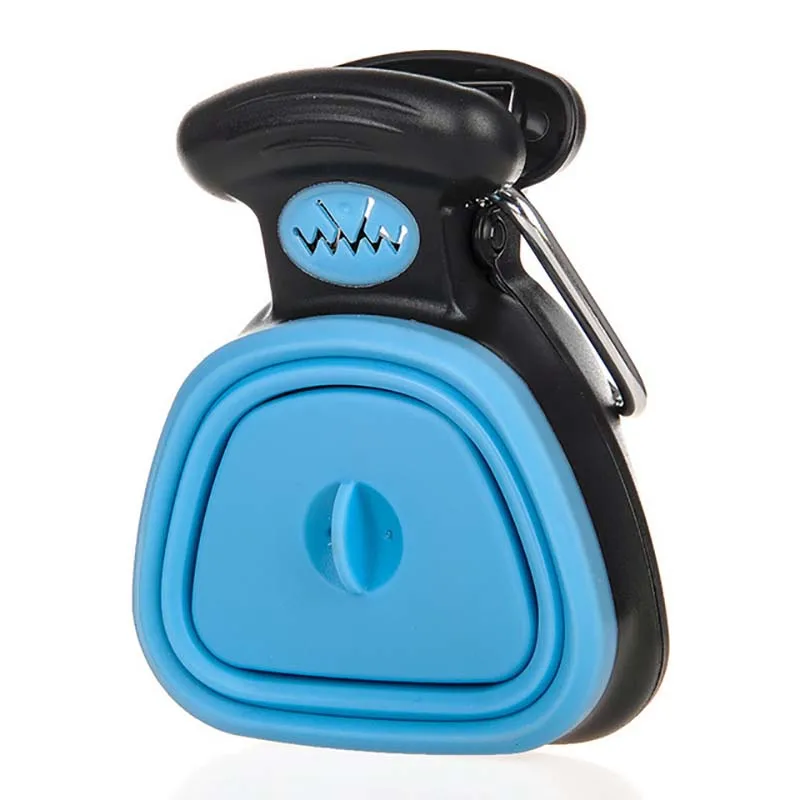 Dog Pet Travel Foldable Pooper Scooper With Decomposable Bags Portable Outdoor Waster Cleaner Poop Bag Dispenser Excreta Picker