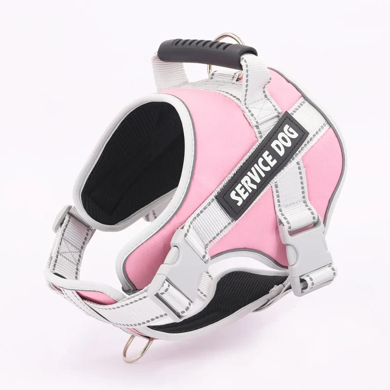 1pc Letter Graphic Reflective Pet Harness, For Dog For Outdoor
