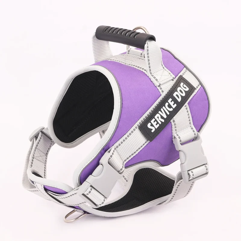 1pc Letter Graphic Reflective Pet Harness, For Dog For Outdoor
