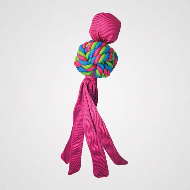 KONG - Wubba Weaves | Apportierspielzeug für Deinen Hund