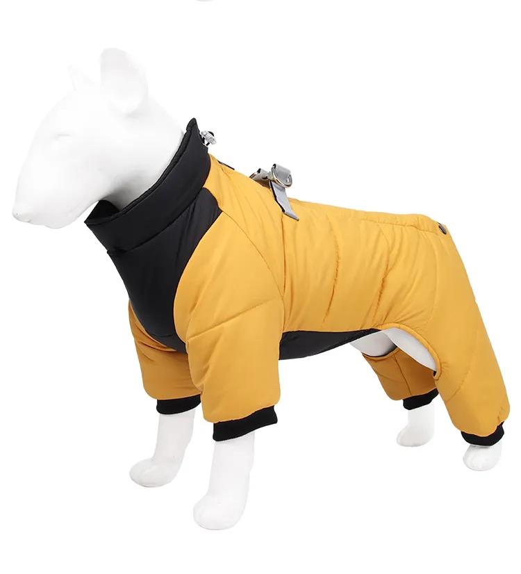 Waterproof Dog Jumpsuit Coat Winter Pet Dog Clothes Warm Puppy Cotton Jacket for Small Medium Dogs Pug Chihuahua Costume Bulldog