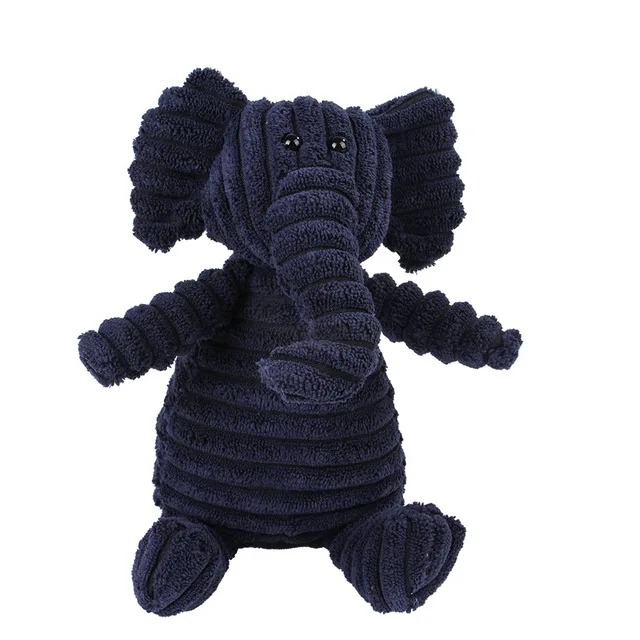 Dog Corduroy Toys Animal Shape Plush Squeaky Chew Bite Resistant Toy Pets Accessories Supplies for Small Large Dogs