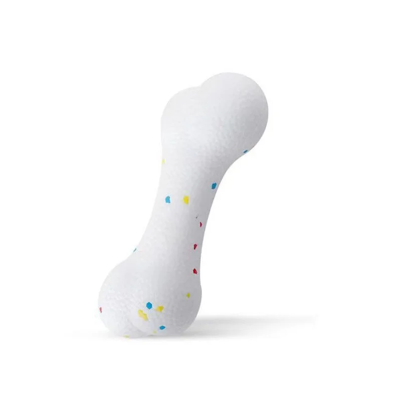 Pet Dog Toy Super Bite Resistant Ball Light Chew ETPU Ball High Elastic Interactive Throwing Flying Toys For Dogs Accessories