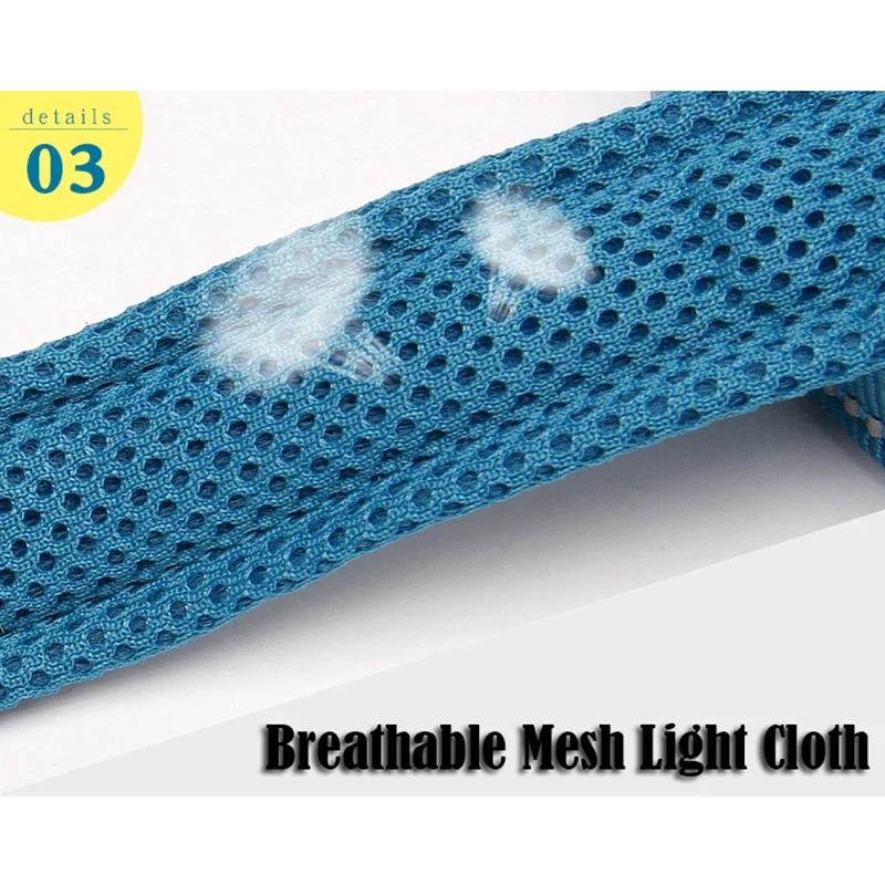Truelove Soft Dog Pet Leash in Harness and Collar Reflective Nylon Cat Mesh Walking Training 11 Color Length 110cm TLL2111