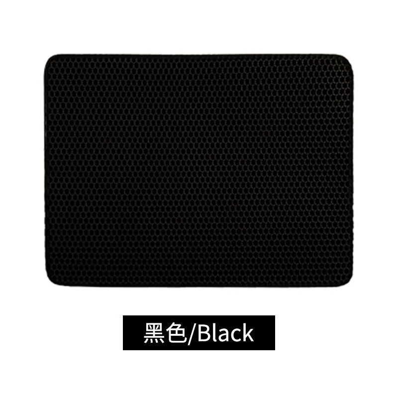 Cat Litter Mat Double Layer Waterproof Urine Proof Trapping Mat Easy to Clean Non-Slip Toilet Pad Cat Scratch Pad Large Foot Pad