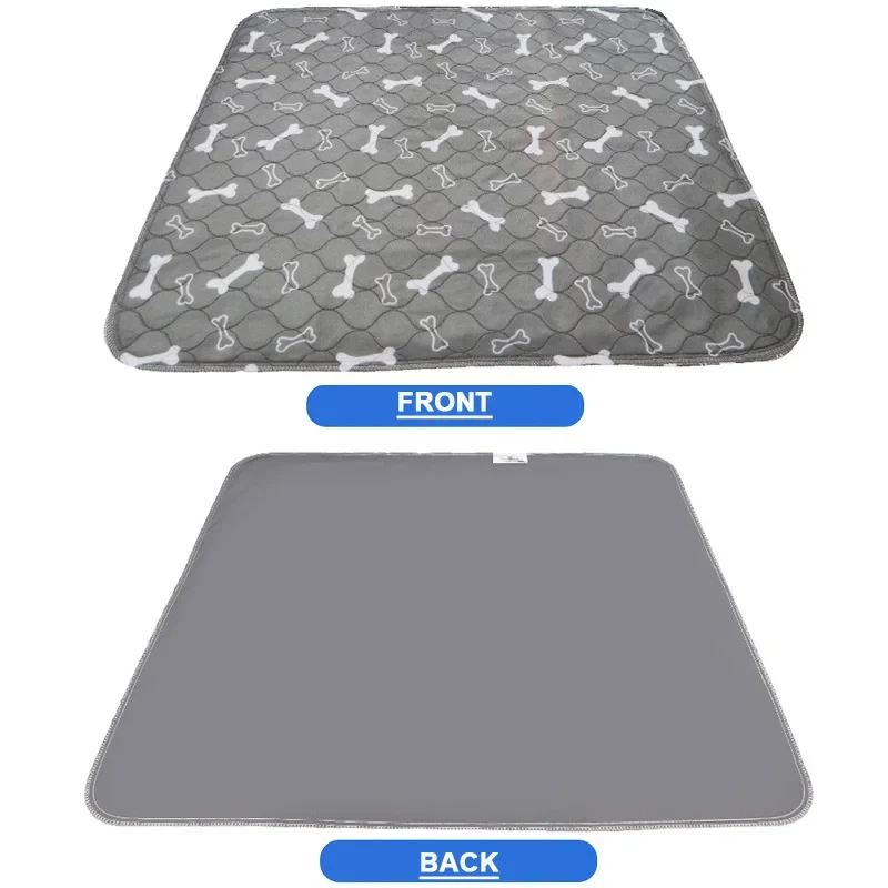 ZK30 Washable Pee Pads for Dogs Large Reusable Puppy Pet Training Floor Mats Absorbent Leakproof Whelping Potty and Crate Use