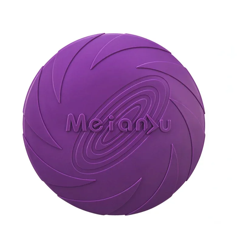 15/18/22cm Pet Dog Flying Disk Toy Silicone Outdoor Training Toy Interactive Anti-Chew Game Toy Pet Supplies jouet pour chien