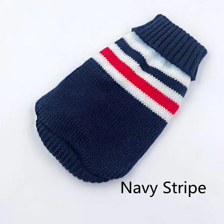 Cartoon Puppy Dog Sweater Winter Warm Clothing for Small Dogs Christmas Costume Chihuahua Coat Knitting Crochet Cloth Jersey