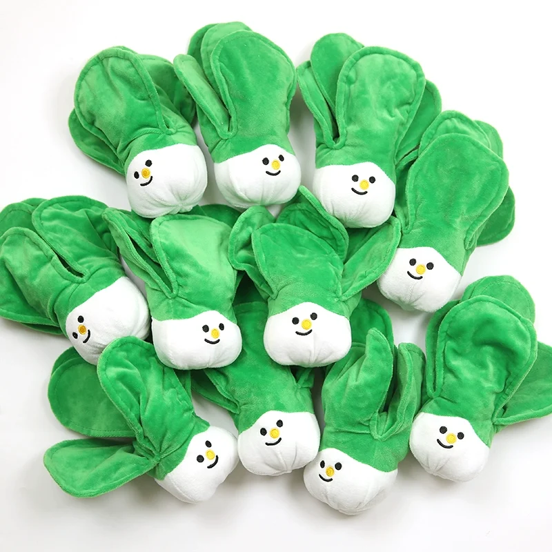 South korea Pet Sound Toy Ringing Paper Cabbage Dog BB Call Plush Bite-Resistant Doll Shiba Inu Corgi Teddy French Bucket