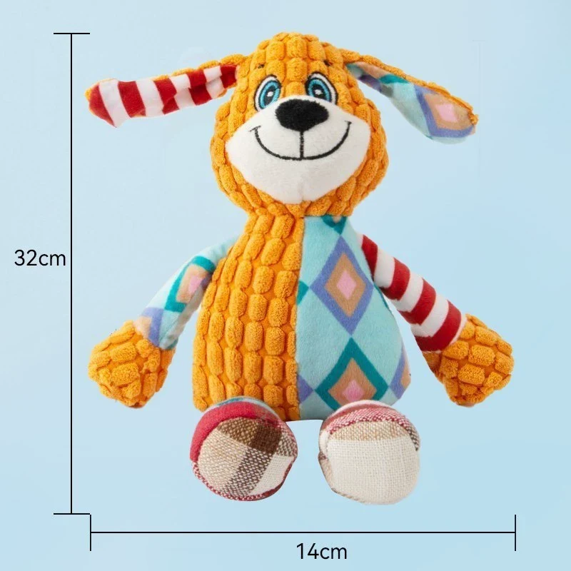Dog Toy Molar Long Lasting Sound Relieving Stuffy Handy Gadget Medium Large Dog Pet Golden Retriever/Border Collie Corgi Self-Hi Supplies
