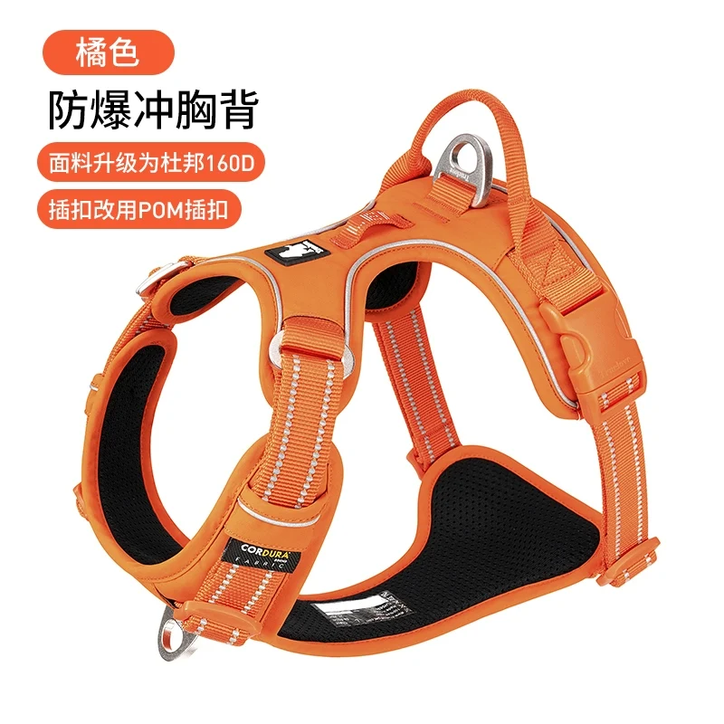 Truelove Chest Strap Vest Corgi Medium Golden Retriever Walking Dog Chain Pet Dog Hand Holding Rope