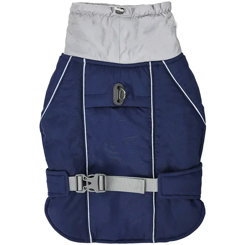New Winter Big Dog Overalls Waterproof Dog Jacket for Medium Large Dogs Thicken Warm Dog Clothes French Bulldog Labrador Costume