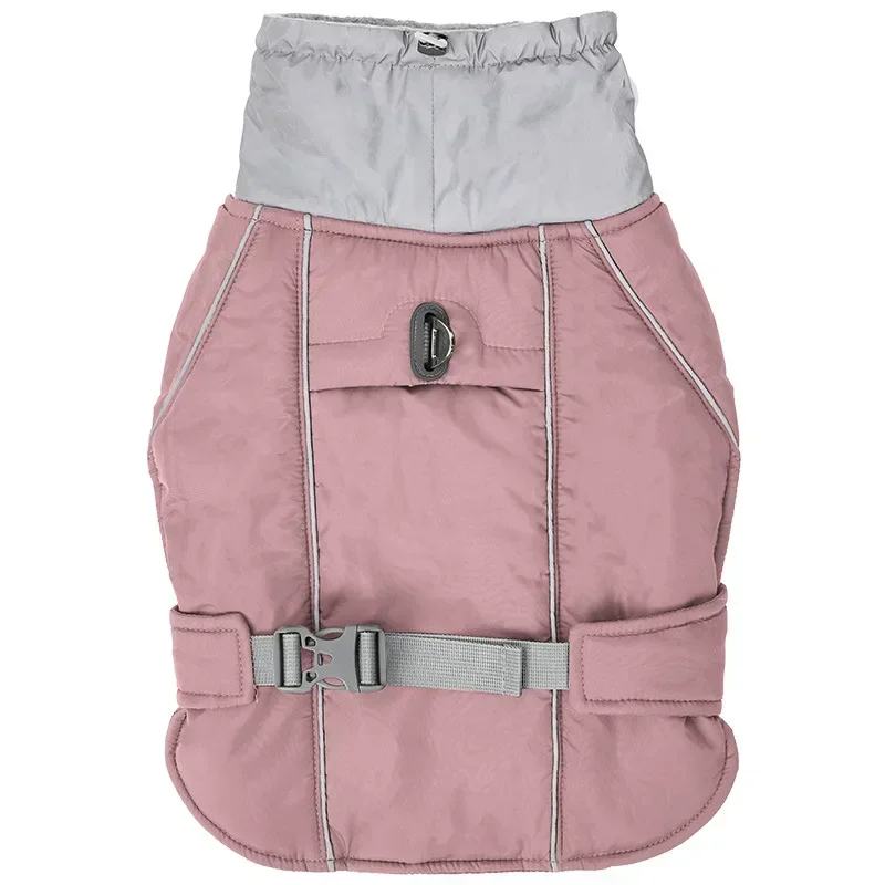 New Winter Big Dog Overalls Waterproof Dog Jacket for Medium Large Dogs Thicken Warm Dog Clothes French Bulldog Labrador Costume