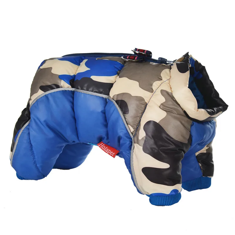 Dog Clothes Winter Warm Clothes For Small Dogs Waterproof Puppy Pet Jacket Reflective Dog Coat Chihuahua Pug Jumpsuits Clothing