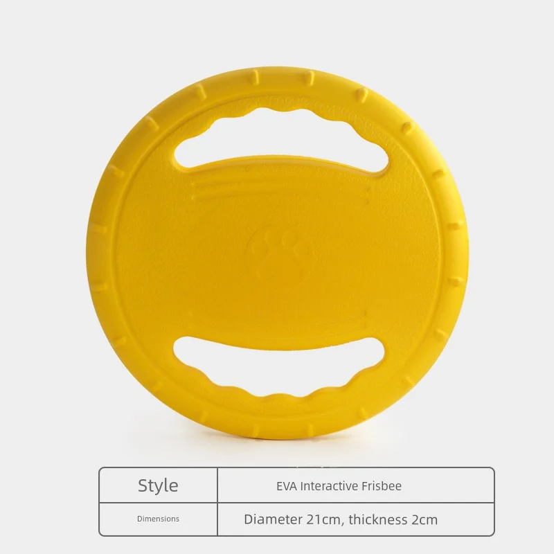 Dog Toy Large Dog Interactive Ring Golden Retriever Labrador Pull Ring Dog Ball Molar Bite-Resistant Dog Relieving Stuffy Handy Gadget