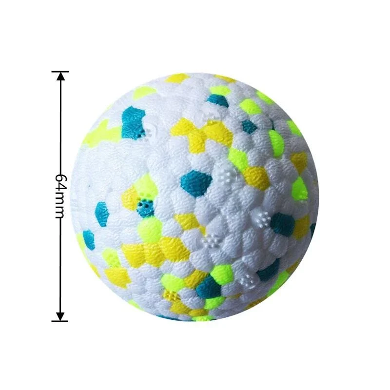 Dog Toy Ball Self-Hi Relieving Stuffy Bite-Resistant Molar Golden Retriever/Border Collie Large Dog Pet Frisbee Pull Ring Dog Training Special