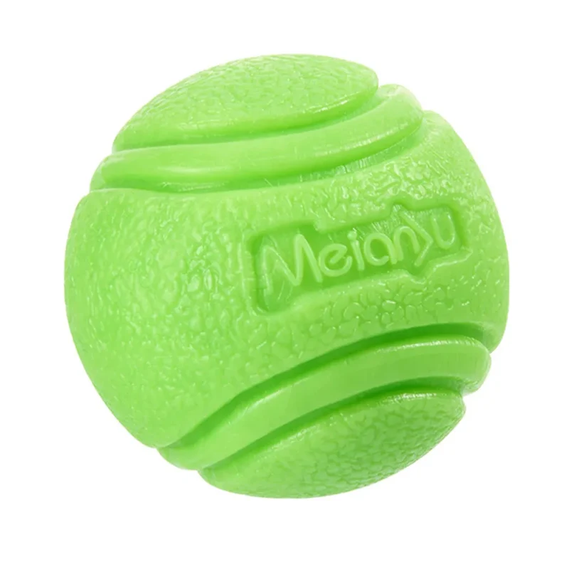 Pet Dog Toys Dog Ball Dog Bouncy Rubber Solid Ball Resistance to Dog Chew Toys Outdoor Throwing and Recovery Training for Dogs